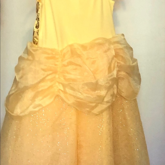 Disney Bibbity Boutique Belle Dress Size 9/10 - Picture 2 of 4